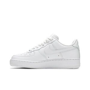 Nike Air Force All-White Athletic Shoes